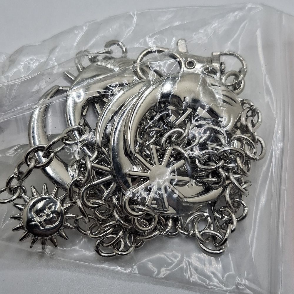 silver Moon Sun Waist Chain Adjustable Belt - Picture 6 of 6